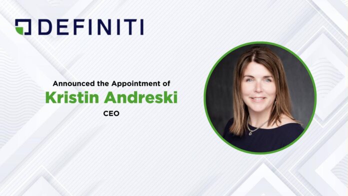 Definiti Appoints Kristin Andreski as Chief Executive Officer
