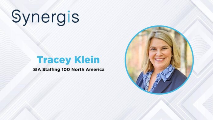 Synergis President Tracey Klein Named to SIA Staffing 100 North America