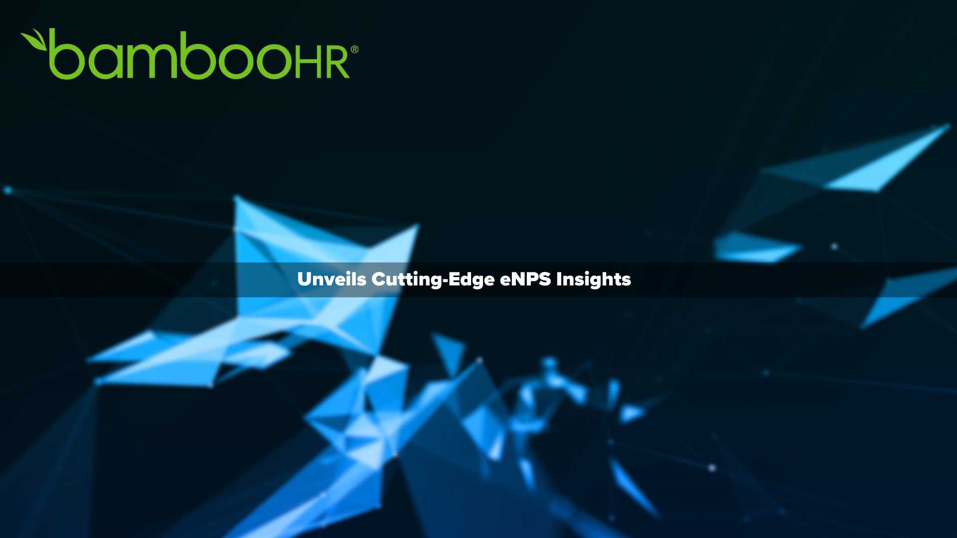 Boost Employee Happiness with AI BambooHR Unveils CuttingEdge eNPS