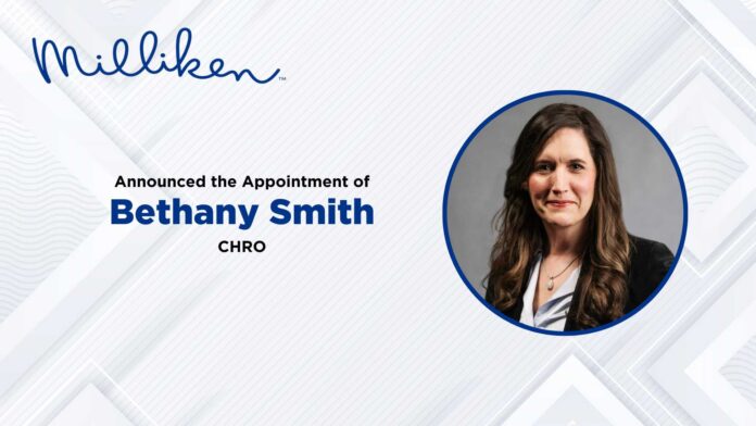 Milliken & Company Names Bethany Smith Chief Human Resources Officer