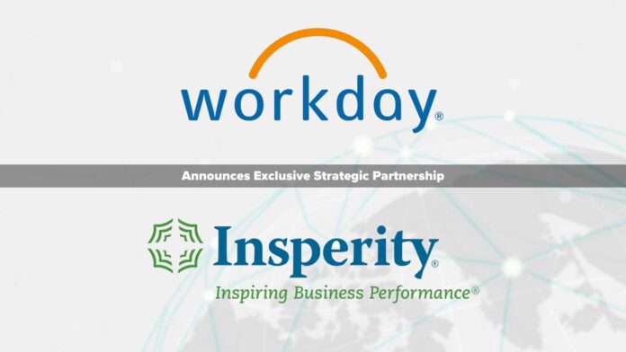 Workday and Insperity Announce Exclusive Strategic Partnership