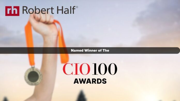 Robert Half Named a 2024 CIO 100 Winner for Advancements in AI