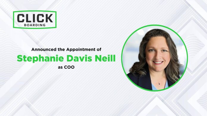 Click Boarding rounds out Executive Leadership Team with the appointment of Stephanie Davis Neill as Chief Operations Officer