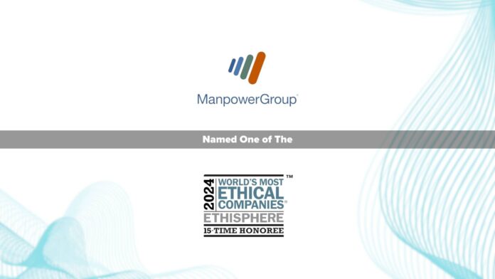 ManpowerGroup Named One of the World's Most Ethical Companies for the 15th Time