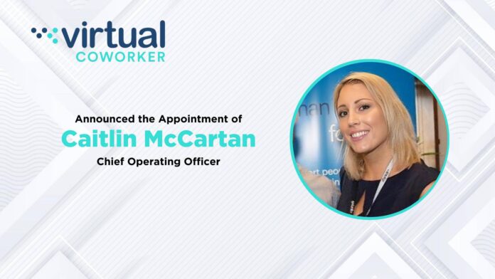 Virtual Coworker Welcomes Caitlin McCartan as New Chief Operating Officer