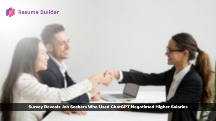 ResumeBuilder.com Survey Reveals Job Seekers Who Used ChatGPT Negotiated Higher Salaries
