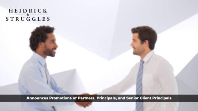 Heidrick & Struggles Announces Promotions of Partners, Principals, and Senior Client Principals