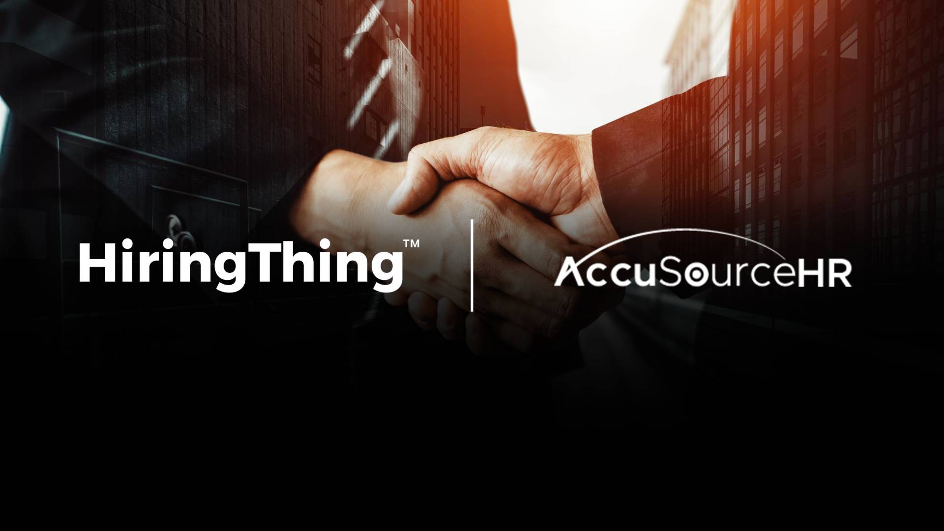 "HiringThing Partners with AccuSourceHR to Enhance Background Screening in Recruitment Process"
