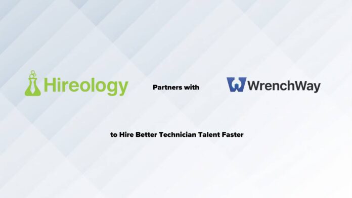 Hireology Partners with WrenchWay to Empower Dealerships to Hire Better Technician Talent Faster