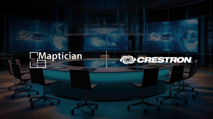 Maptician Certified by Crestron: Streamlining Workplace Management