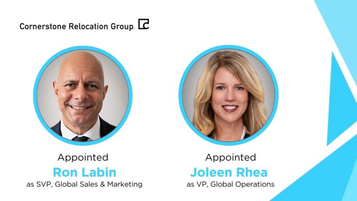 Cornerstone Relocation Group Expands Leadership Team with Key Appointments