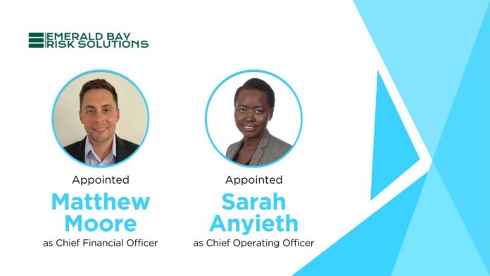 Emerald Bay Risk Solutions Strengthens Leadership Team with CFO and COO Appointments