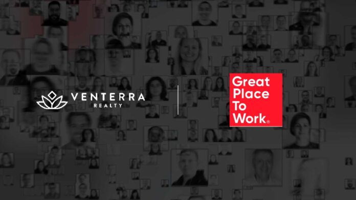 Venterra Realty Lands on Fortune’s Best Medium Workplaces List for 8th Time