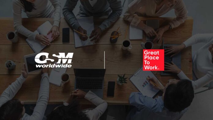 OSM Worldwide Earns 7th Consecutive Great Place to Work Certification, Climbs Fortune Chicago List