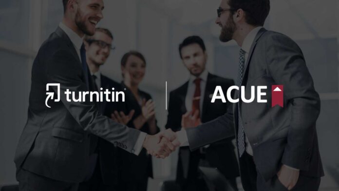 Turnitin and ACUE Partner to Guide Faculty on AI in Higher Education