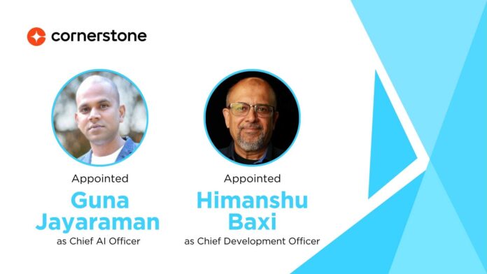 Cornerstone OnDemand Bolsters AI Leadership With New Chief AI and Development Officers