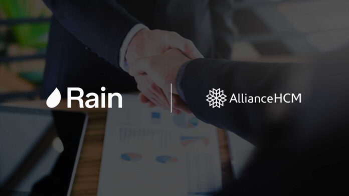 Rain and AllianceHCM Team Up to Bring Earned Wage Access Directly Into the Payroll Flow