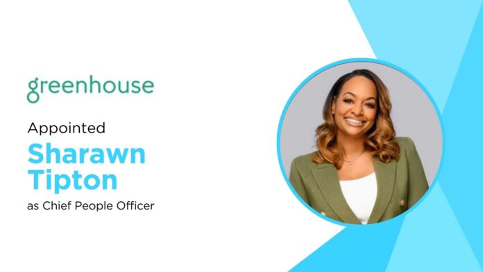 Greenhouse Names Sharawn Tipton Chief People Officer to Power Next Phase of Growth