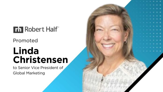 Robert Half Names Linda Christensen SVP Marketing