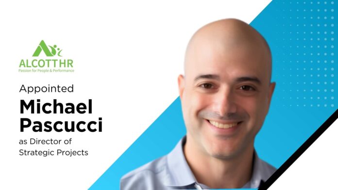 Alcott HR Names Michael Pascucci Strategic Projects Director