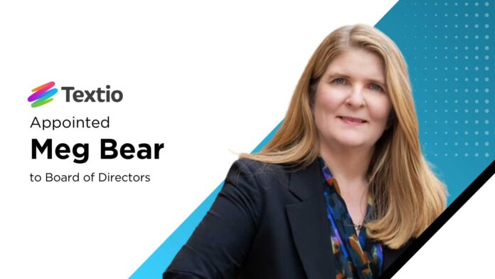 Textio Adds Meg Bear to Board