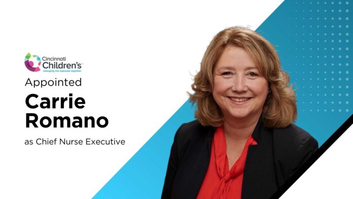 Cincinnati Children's Names Chief Nurse Executive